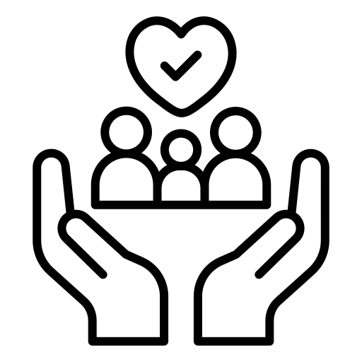 Icono de bienestar emocional